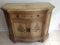 Professionally Hand painted cabinet
