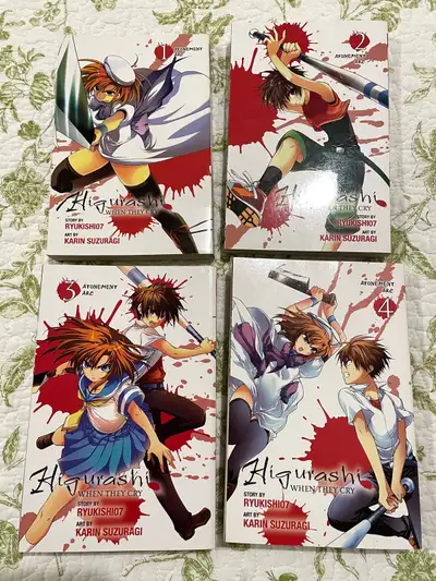 Higurashi WHEN THEY CRY Atonement Arc Vol 1-4, View more