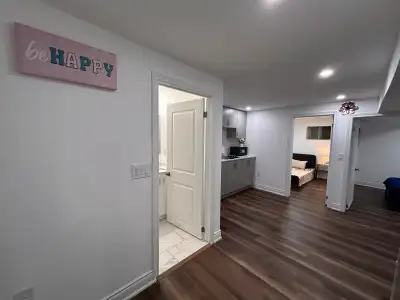 One Bedroom Basement Apartment
