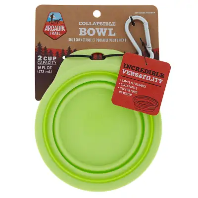 Dog Collapsible Travelng & Stainless Steel Hanging Crate Bowls, View more