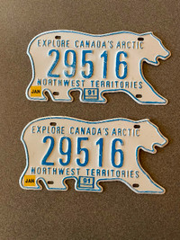 Northwest Territories License Plates