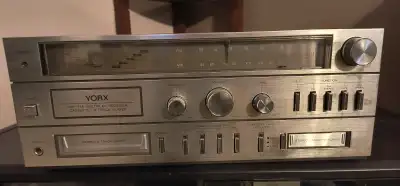 Vintage YORX stereo system, View more