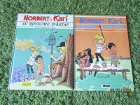 EO : 2 albums BD vintage de Norbert et Kari, en lot ou à l'unité
