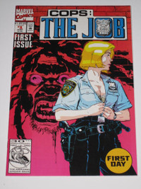 Marvel Comics Cops: The Job #1, 2, 3 & 4 set! comic book
