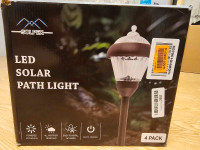 Solar path lights brand new