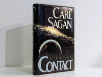 Carl Sagan Contact Hardcover Book