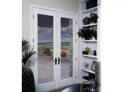 8' Fiberglass French Doors - Prehung, View more