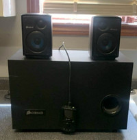 Like New Corsair SP2500 PC Gaming Audio System