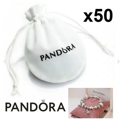 Pandora Jewellery Drawstring Pouch Bags- NEW, View more
