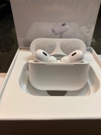 apple AirPods Pro 2nd gen brand new open box 1 month old