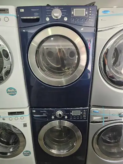 CAMBRIDGE! - SALE LG 27" Blue Frontload Stackable Washer Dryer S, View more