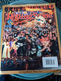 Rolling Stone magazine, 1000th issue, with hologram cover. 2006