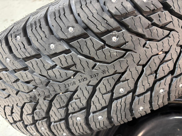 Used LT265/70/R17 Nokian Snows studded–RAM 1500/2500/F150/F250 in Tires & Rims in City of Toronto