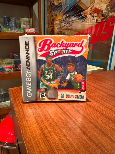 2007 GAMEBOY ADVANCE BACKYARD SPORTS BASKETBALL*IN ORIGINAL SEAL, View more