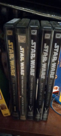 Star wars movies dvd 