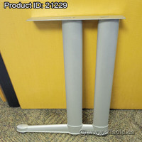 Steelcase Silver Table Leg