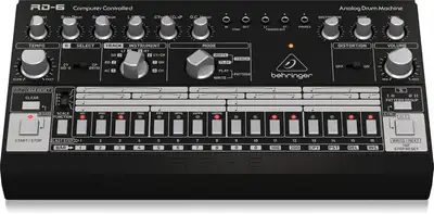 Behringer RD6 black - analog drum machine roland 606 clone, View more