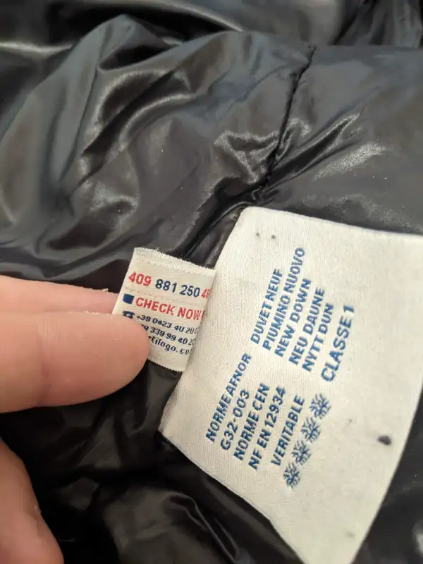 Moncler Men Montgenevre Grey Wool Puffer Jacket Size 7 / XXL in Men's in Mississauga / Peel Region - Image 10