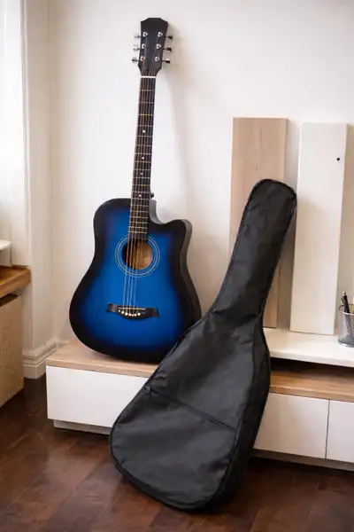 Full Size Acoustic Guitar – Brand New (with Soft Case), View more