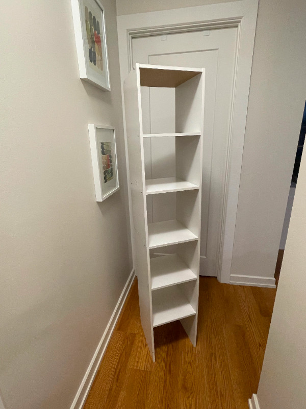 5ft tall or 2 x 2.5ft tall stacked shelving unit Bookcases & Shelving