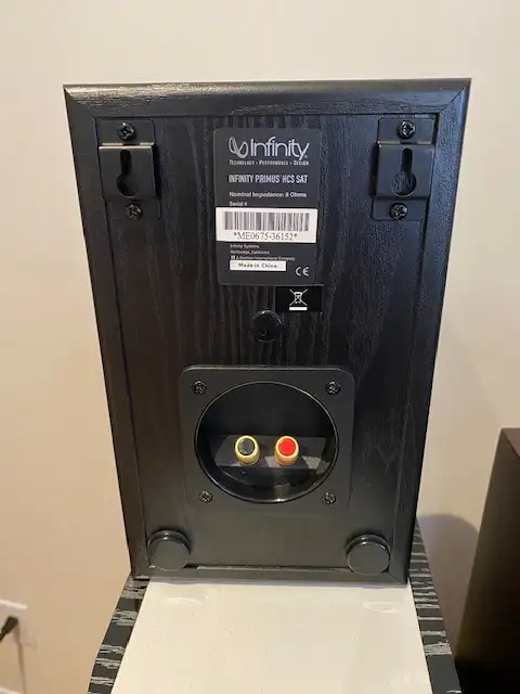 Infinity Primus HCS SAT bookshelf speakers in Speakers in Markham / York Region - Image 3