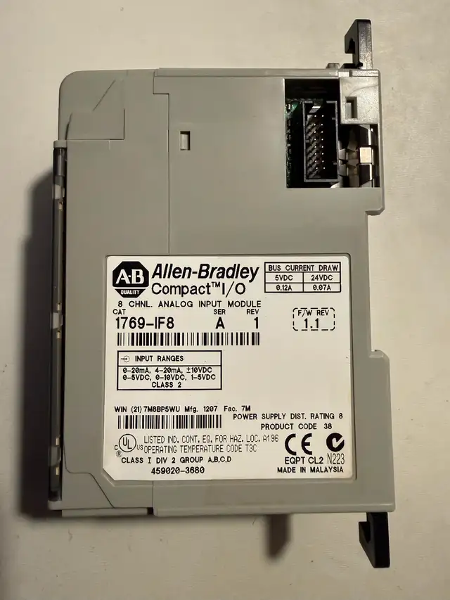 Allen Bradley 1769-IF8  Analog Card in General Electronics in Oakville / Halton Region - Image 2