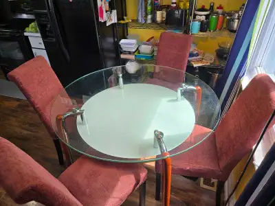 Kitchen table and chairs, View more