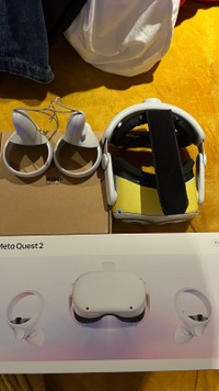 Oculus Meta Quest 2 Customized(Original Box,Cables,Controllers)