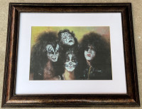 KISS Collectible Framed Painting Music Posters 
