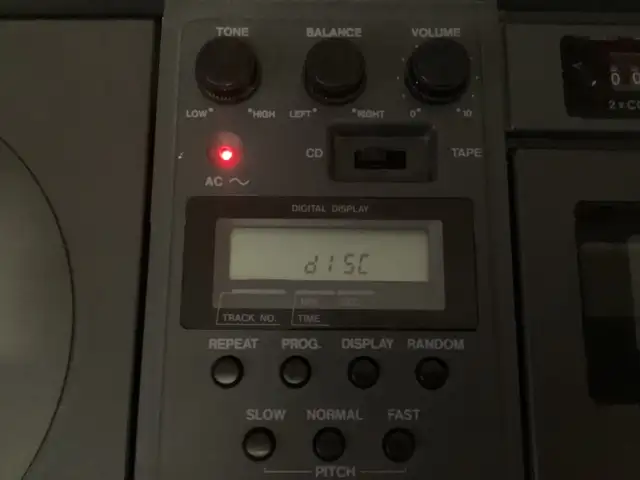 EIKI 7070C COMMERCIAL GRADE CD PLAYER AND CASSETTE DECK RECORDER in Other in City of Toronto - Image 5