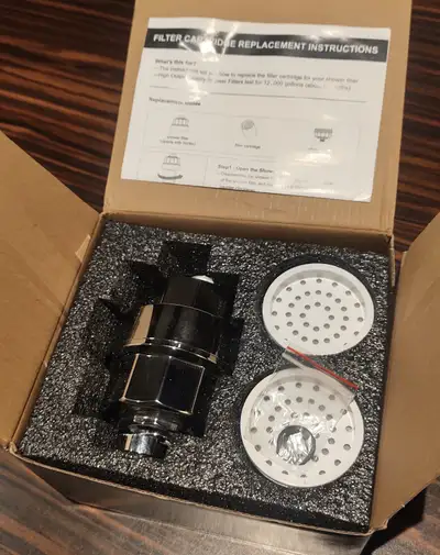 3 NEW 20-Stage Universal Shower Filter Replacement Cartridges, View more