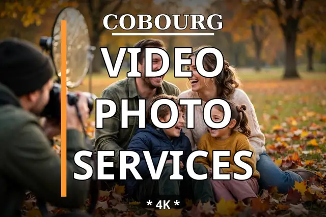 Cobourg Corporate Video & Photo Services from $150