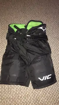 VIC CX2 Hockey Pants, Jurior-Small, Black/Green