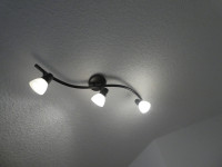 ceiling mount 3 light set