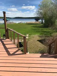 Lakefront cabin for rent on Island Lake North, May-Sept