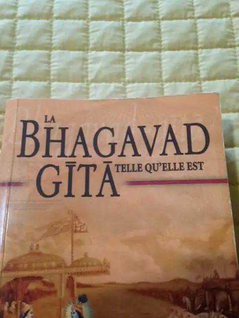 French book THE BHAGAVAD GITA as it is, pocket format62863285267459121