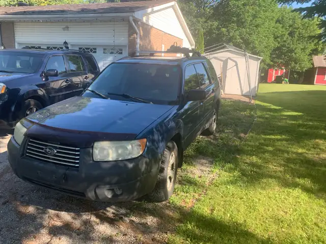 Body man special 2007 Forester 5 speed manual 2.5L