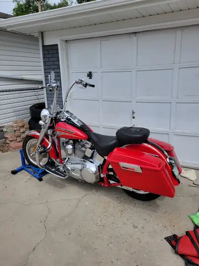 2005 harley davidson fatboy cvo -trades considered but no boats/atv/campers or other bikes. -fuel in...