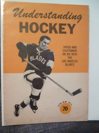 Understanding Hockey booklet L.A. Blades Union Oil 76 1961