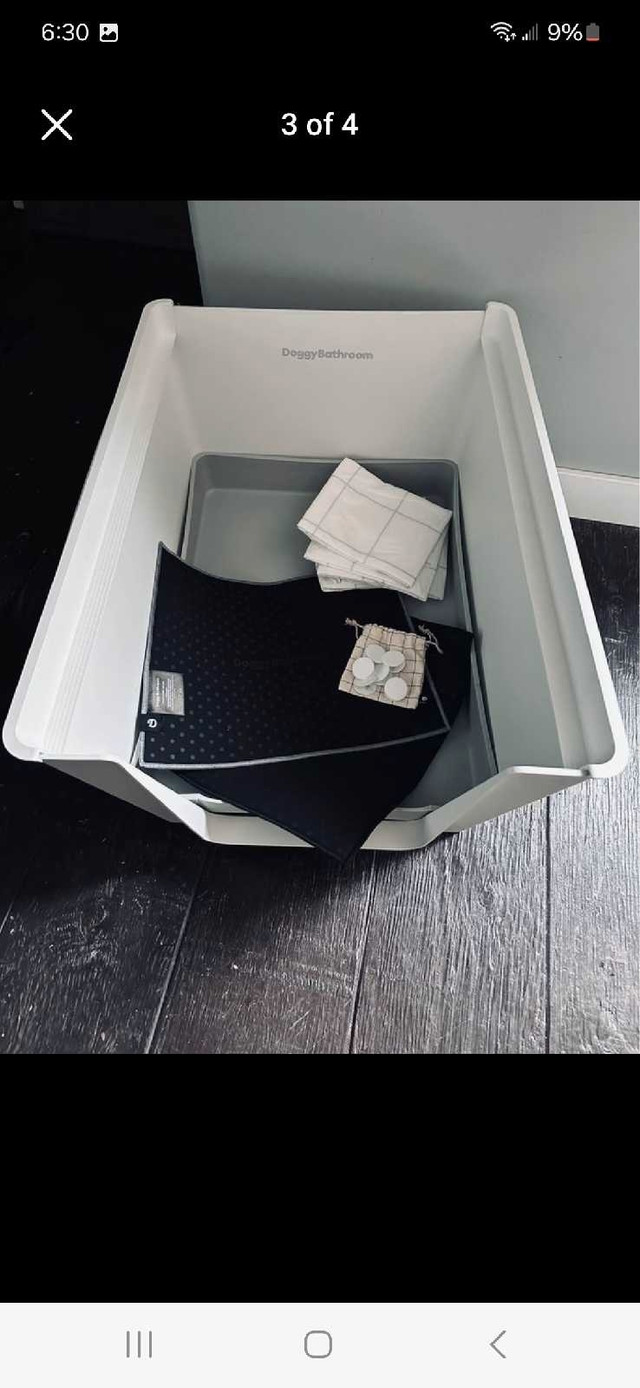 doggy bathroom & raised dog dishes  in Accessories in Sudbury - Image 2