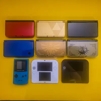 Nintendo Gameboy Color, DSI, 2DS, 3DS, New 3DS For Sale!!, View more
