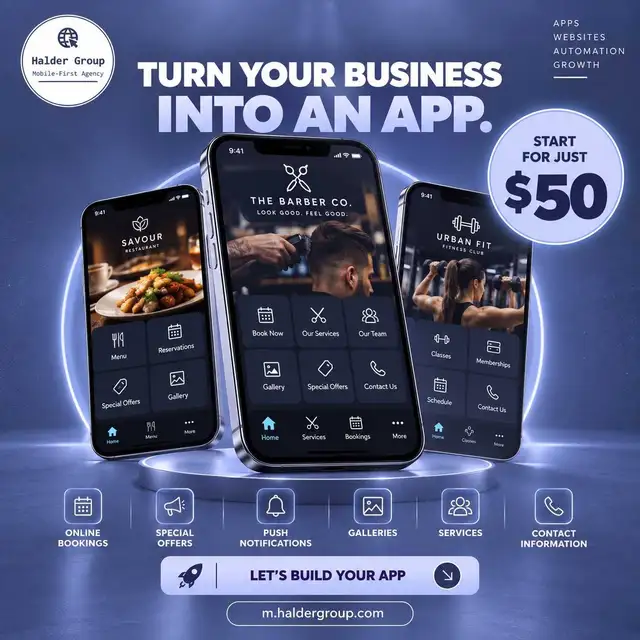 Get Your Business App Started for Just $50