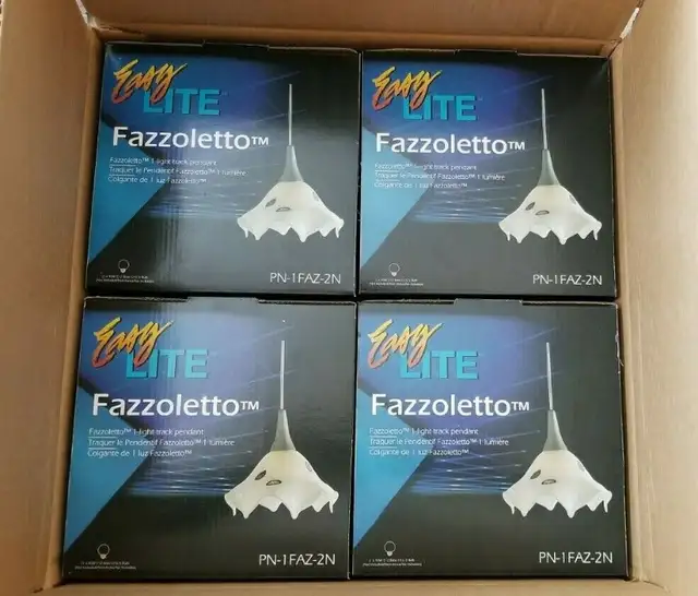 EasyLite Fazzoletto track pendant light - set of 4 in Indoor Lighting & Fans in Mississauga / Peel Region - Image 2