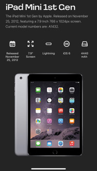 iPad Mini Gen 1