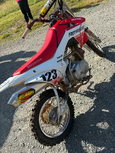 2017 Crf 110 up for grabs in the last year this bike has received a pile of tasteful upgrades This i...
