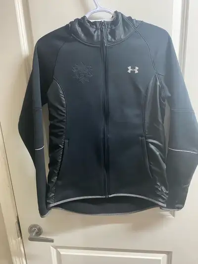  Brantford Bulldogs Women’s Under Armour Zip-up Jacket Size Smal, View more