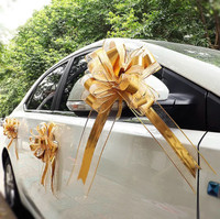 Wedding car bow decorations