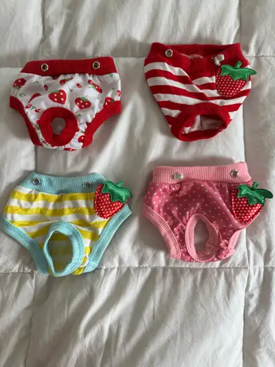 4 Tiny Dog Dipper Covers for a Yorkie or a Chihuahua NEW, View more