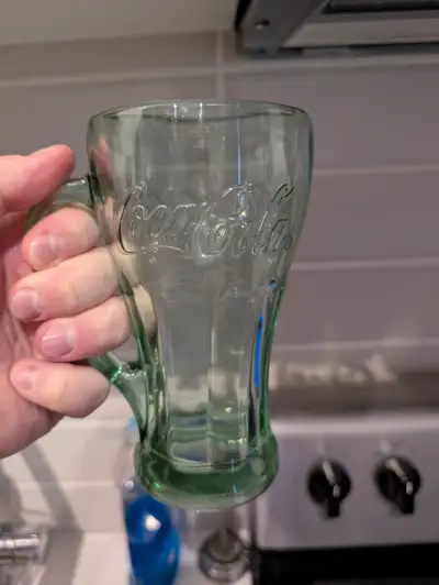 Green coca-cola float mugs, View more