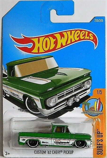 Hot Wheels 1/64 Custom '62 Chevy Pickup Diecast Cars in Arts & Collectibles in Oshawa / Durham Region - Image 3